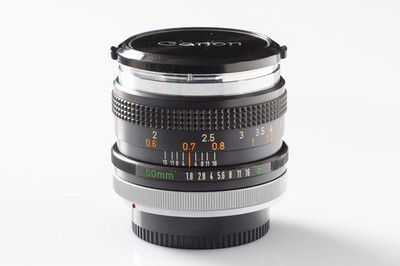 Canon FD 50mm f/1.8 Chrome Nose ''O''