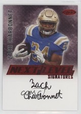2023 SAGE Low Series Next Level Signatures Red Zach Charbonnet #NLS-ZC Auto 0it8