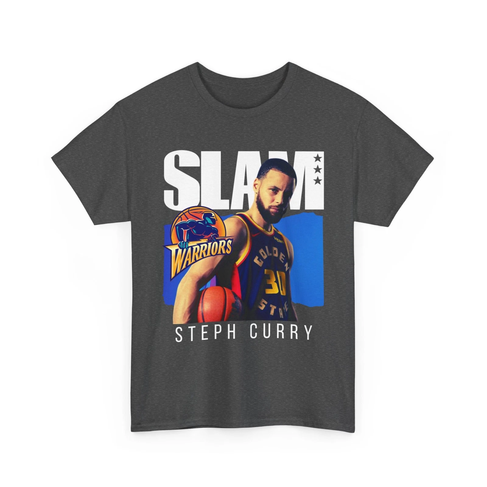 Stephen Curry GSW Slam Cover T-Shirt