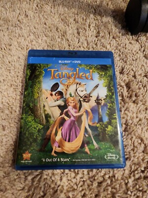 Tangled (Blu-ray/DVD, 2011, 2-Disc Set)