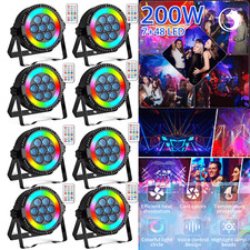 200W Par Strahler 56 LED Par Bühnenlicht Partylicht RGB DMX DJ Stage Halloween