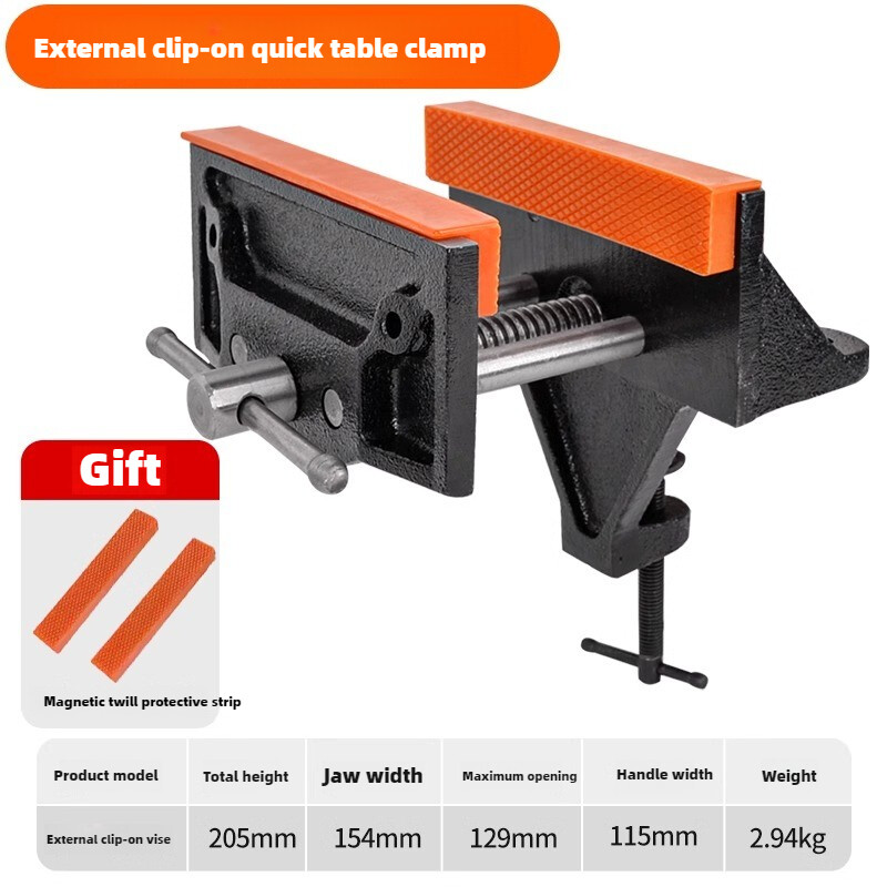 External Clamping Woodworking Bench Clamp Quick Table Clamp Quick