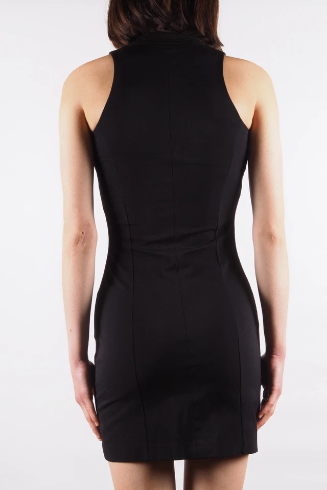 Mini Vestido Para Mujer GIANNI VERSACE VERSUS Vintage Negro Talla IT 40 / XS / S Foto 3 de 4