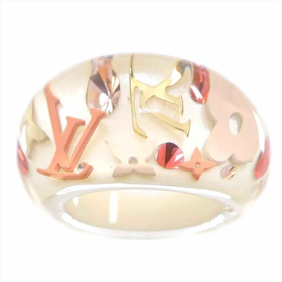 Louis vuitton plastic ring deals