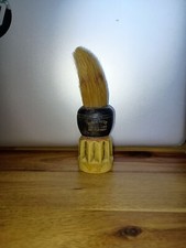 Vintage Shaving Cream Brush by Made Rite Pure Bristle Made in USA