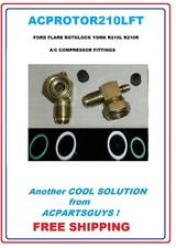 Ford Flare Rotolock York R210l R210r Ac Compressor Fittings