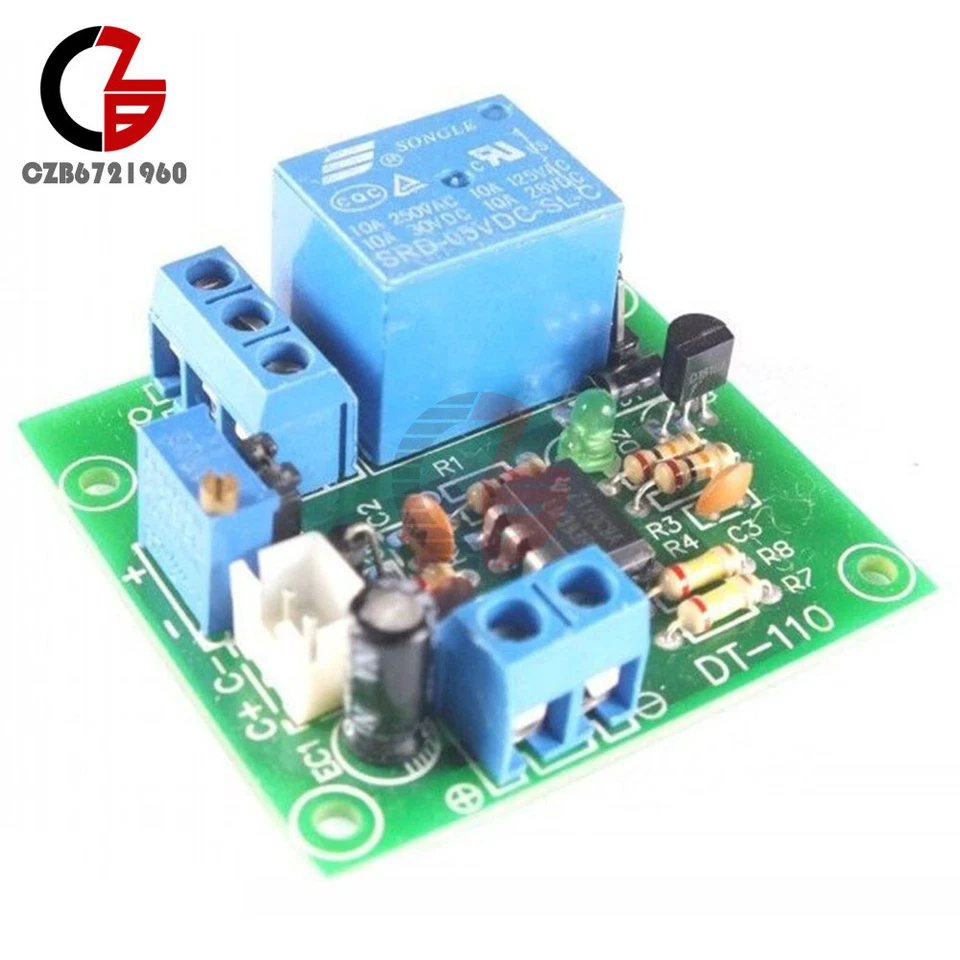 DC 5/12/24V LM393 Comparator 1/2/4Channel Voltage Comparator Module Relay Switch - Image 2 of 4