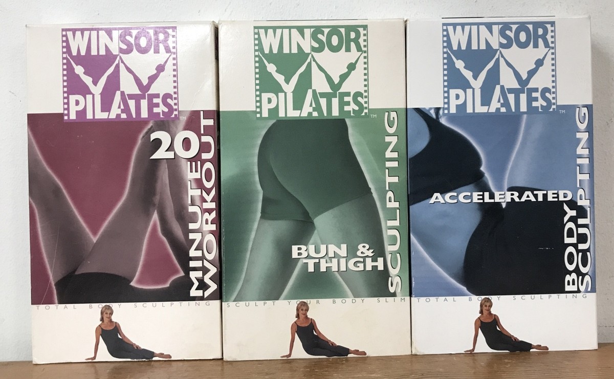 Vintage 90s Winsor Pilates Workout Exercise Instructional