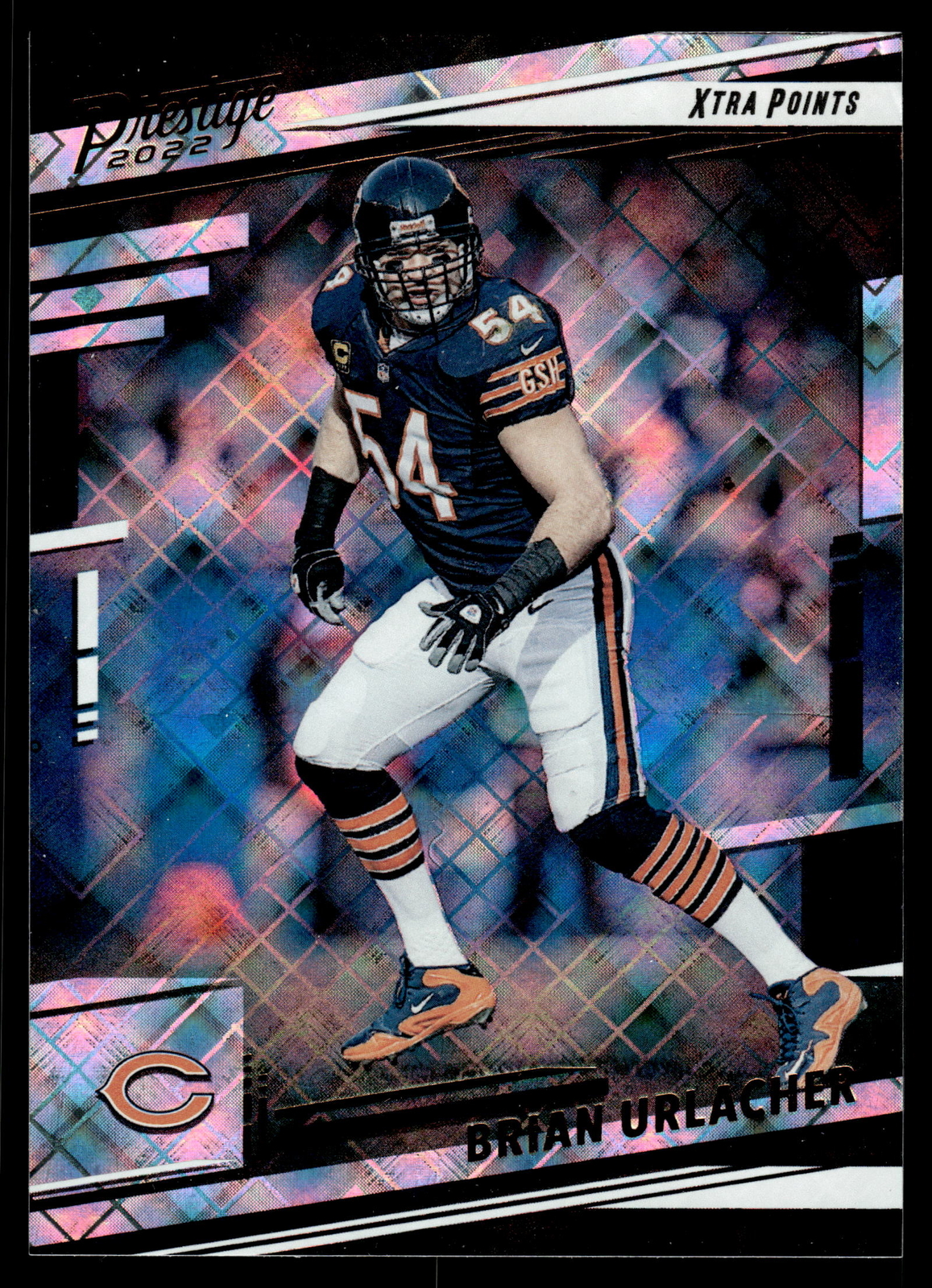 Brian Urlacher 2022 Panini Prestige Xtra Points Diamond Card  #56