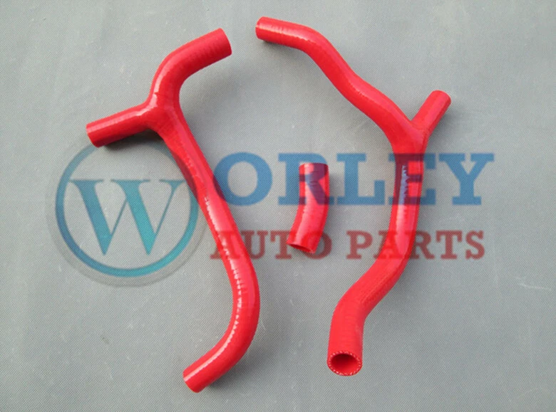 Blue Y 软管 CRF450R 2009 - 2012 适用于本田硅胶散热器 2010 年 CRF 450 R — 第 4/4 张图片