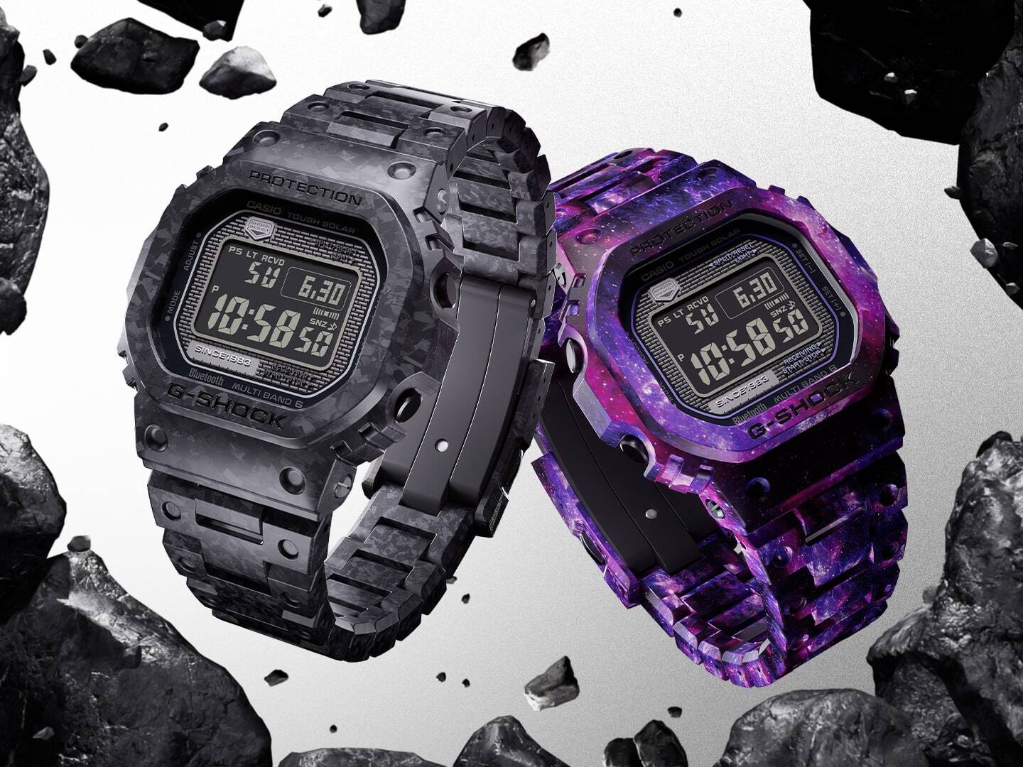 CASIO G-SHOCK 40th Anniversary CARBON EDITION GCW-B5000UN-6JR 