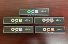 OCB PREMIUM Slim Cigarette Rolling Papers -5 PACKS