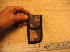 Camo Nylon Folding Knife Sheath, see pictures, 