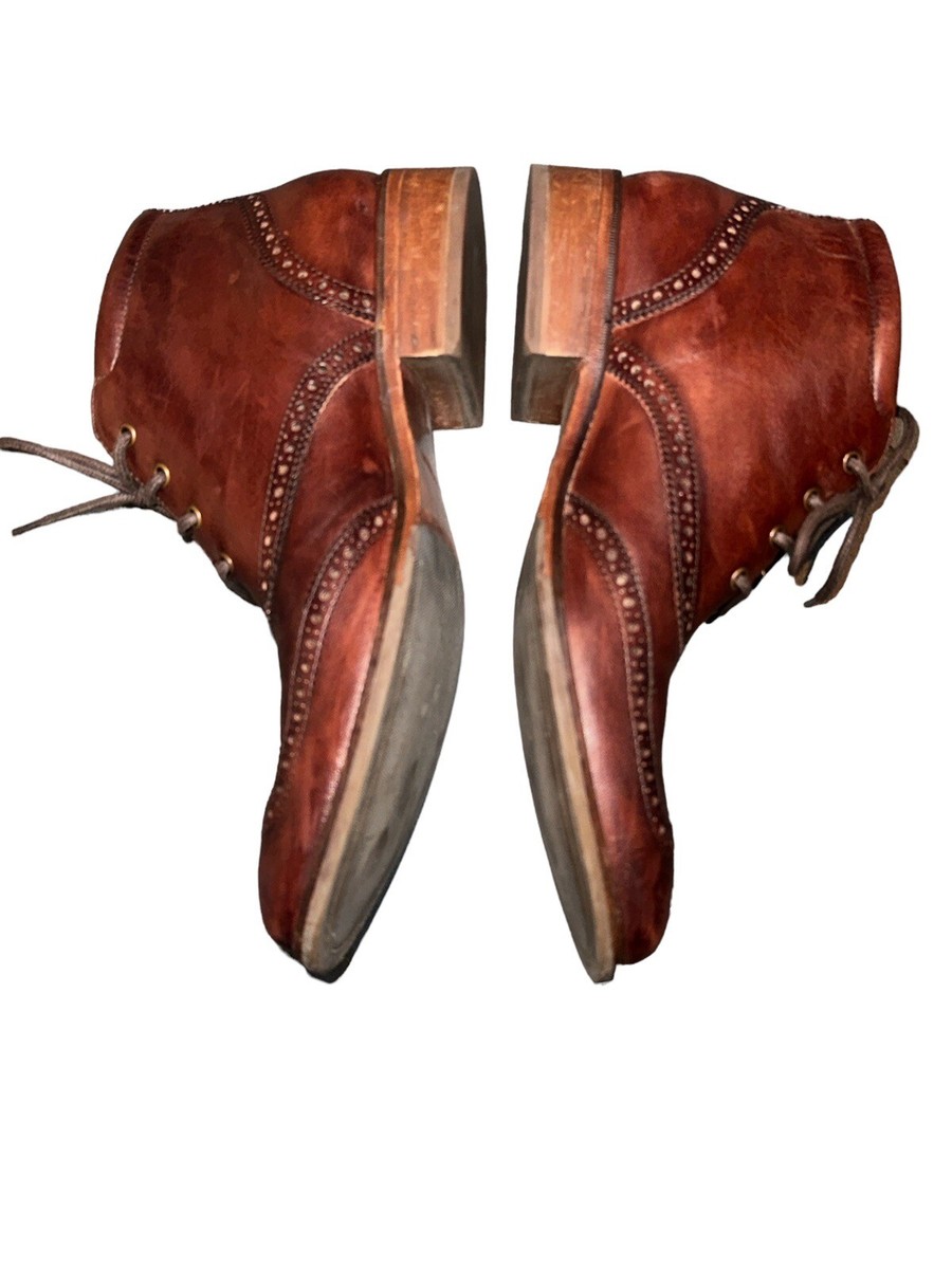 Cole Haan Liam Chukka Il Men\'s Wingtip Leather Ankle Boots Brogue Lace Cole Haan Liam Chukka II Men main image 4