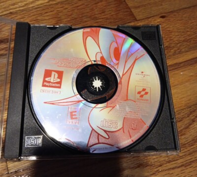 Woody Woodpecker Racing Sony Playstation PS1 Disc