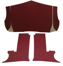 Headliner for 1937-40 International D-Series PickUp Maroon Smooth Made in USA