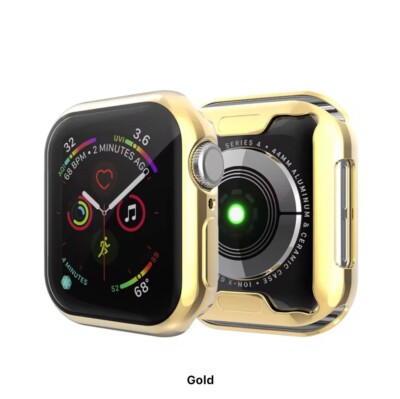 Apple Watch Serie 1 - 10 SE TPU Schutz Hülle Case 38 - 45 mm 9 Farben Bumper Uhr