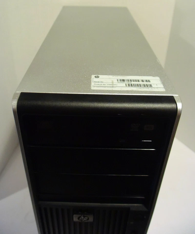 HP Z400 Workstation (Intel Xeon W3520 2.66GHz 2GB 250GB Win 10 Pro) PC - Image 3 of 4