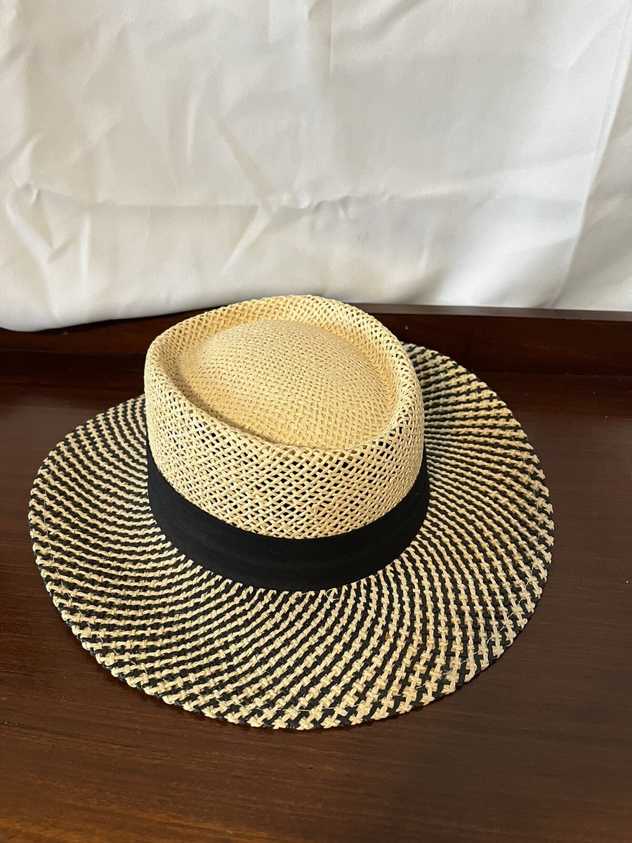Straw Beach Hat Unisex One Size Fits All | eBay display picture 3