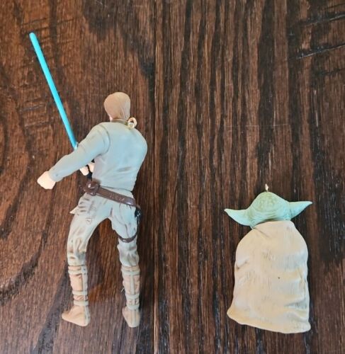 Hallmark Ornament Star Wars Luke Skywalker Yoda - Picture 3 of 7