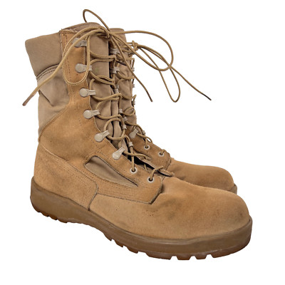 Belleville 390 DES Hot Weather Khaki Tan Military Combat Boots 11