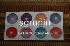 8 CDG LOT LATIN/SPANISH SUPERSTAR KARAOKE CD G - ENRIQUE IGLESIAS,SHAKIRA  MORE