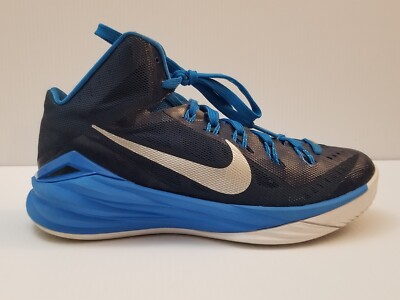 Nike Womens Hyperdunk 2014 653484-403 Blue Basketball Shoes