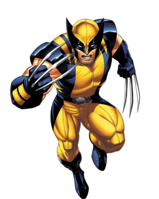 Wolverine sticker marvel comics weatherproof bumper vinyl decal