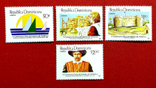{DOMINICAN REPUBLIC-Discovery of America/ Scott #1035-1038/MNH COMPLETE SET/XF!}