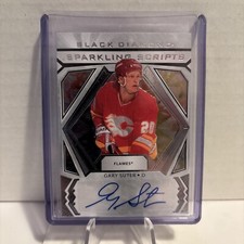 2020-21 UD BLACK DIAMOND  HOF SPARKLING SCRIPTS #SC-GS GARY SUTER