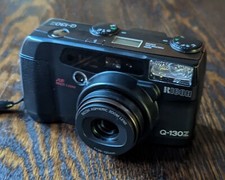 VTG Ricoh Q-130Z w/ 38-130mm Lens 35mm Film Point  Shoot Camera