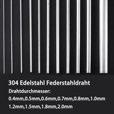 FederstahldrahtDrahtdurchmesser 0.4mm-2.0mm 304 Edelstahl Rostfrei Federdraht