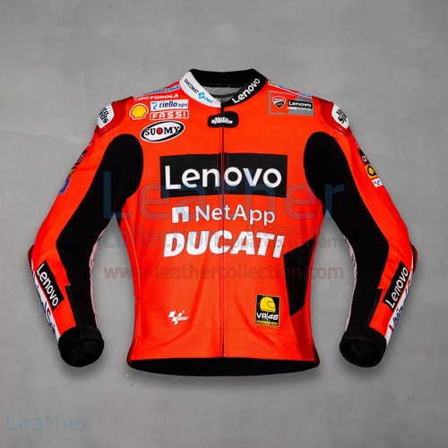 Ducati Veste Motard en Cuir Corse Veste en Cuir de Motard Vestes Moto Racing CE - Picture 2 of 7
