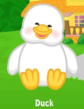 Webkinz Classic Duck - hm148 - Virtual Adoption Code Only