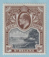 ST HELENA 53  MINT HINGED OG * NO FAULTS EXTRA FINE! - TJT