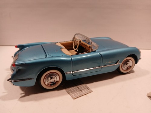 Franklin come nuovo scala 1:24 1955 CHEVROLET CORVETTE convertibile pressofuso - Foto 4 di 10