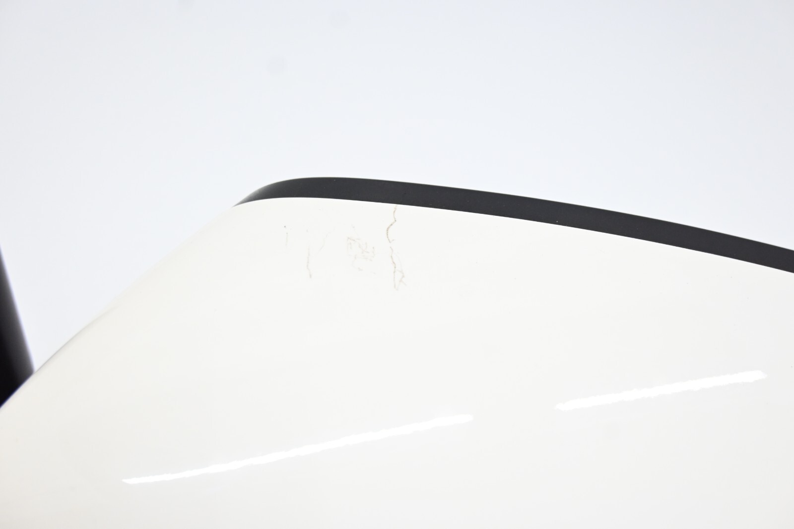 ⭐ 14-17 Maserati Quattro Left Driver Side Door Mirror Glass Assembly White Oem