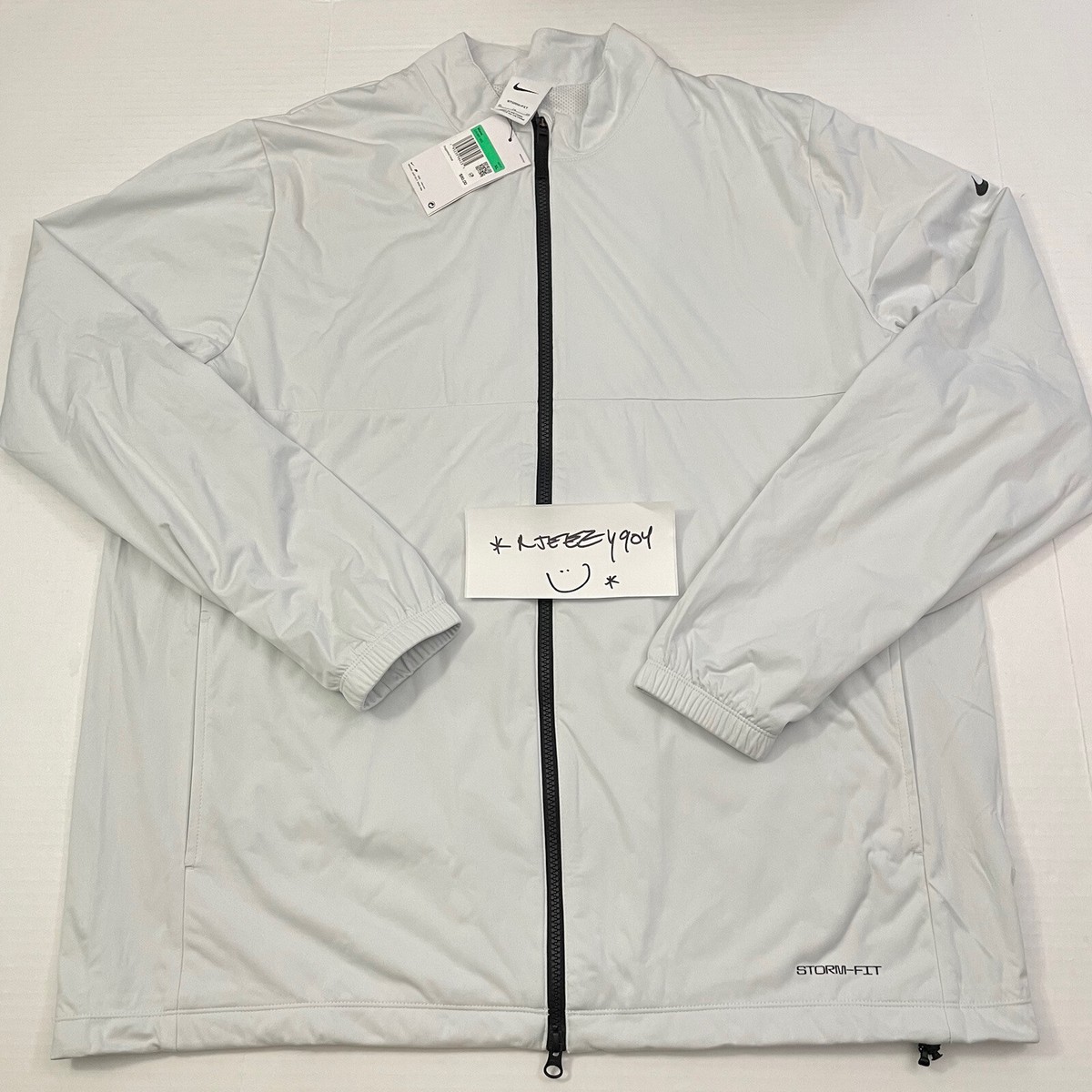 $90 Mens Size XL Nike Storm Fit Victory Golf Full Zip Woven Jacket