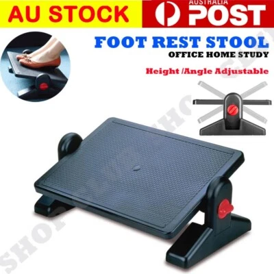 Foot Rest Office Computer Desk Footrest Ergonomic Height Angle