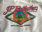 Vintage Buffalo BFLO 5k Run Hoodie Medium Stroh’s Beer JP Bullfeathers Shamrock — photo 1