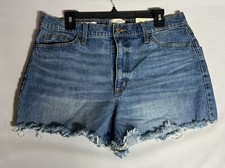 UNIVERSAL THREAD High-Rise Vintage Midi Jean Shorts Women's Size 12