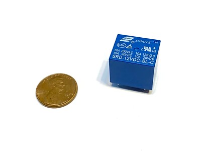 10Pçs SONGLE Mini 12V Relé De Potência CC SRD 12VDC SL C PCB Tipo   Acessórios E - Foto 3