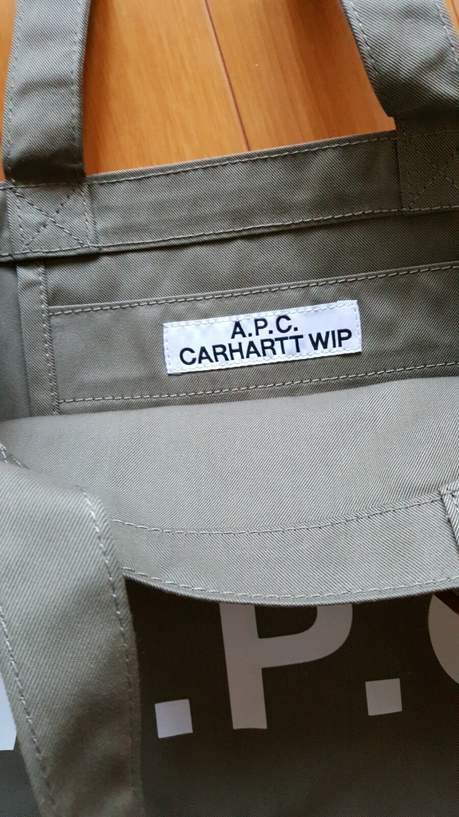 apc carhartt tote bag