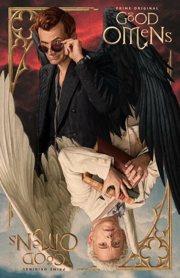 Good Omens poster (d) - 11 x 17 inches - Michael Sheen, David Tennant