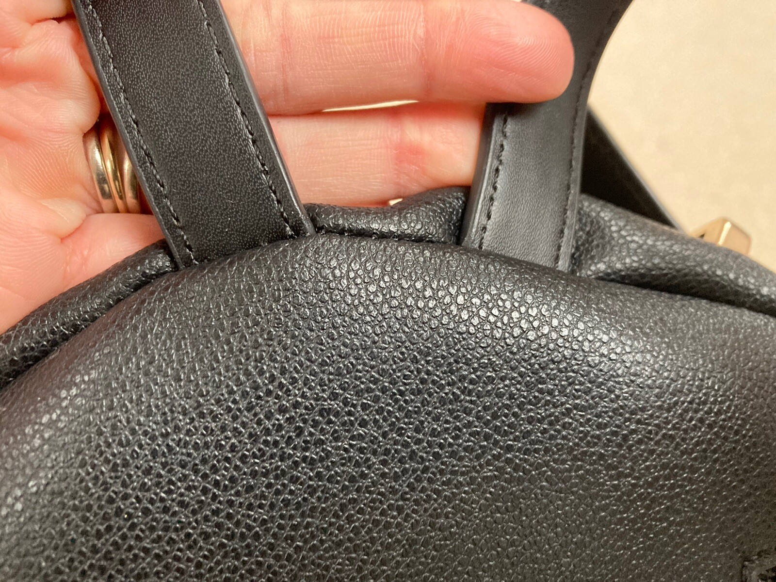 FIORELLI ‘CORA’ BLACK MINI BACKPACK RUCKSACK - image 10