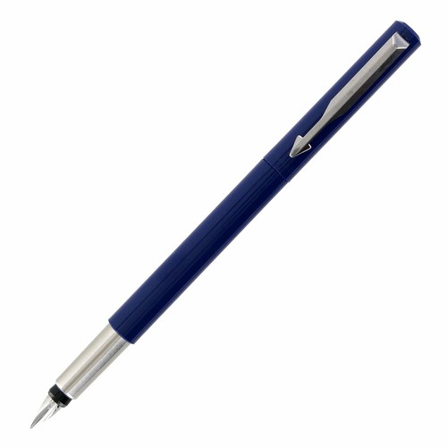 Parker Vector Standard Blue CT Calligraphy Fountain Pen (Fine, Medium & Broad) - Picture 7 of 12