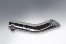 Vespa PX Exhaust Standard Tail Pipe Stainless 003449