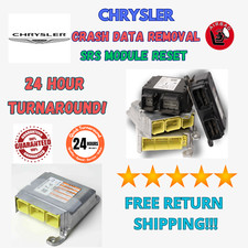 Chrysler Pacifica Srs Restraint Control Module Crash Code Removal Reset