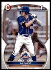 2023 Bowman Draft #BD-152 AJ Ewing