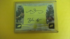 Matt Barkley Zach Ertz 2013 Topps Supreme rookie Auto card #SDA-BE #6/20 made
